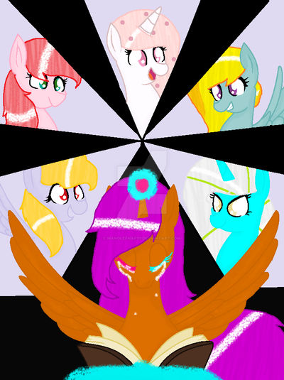 Mane Six by MANGLEFNAF03 on DeviantArt