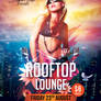 Rooftop Lounge Flyer