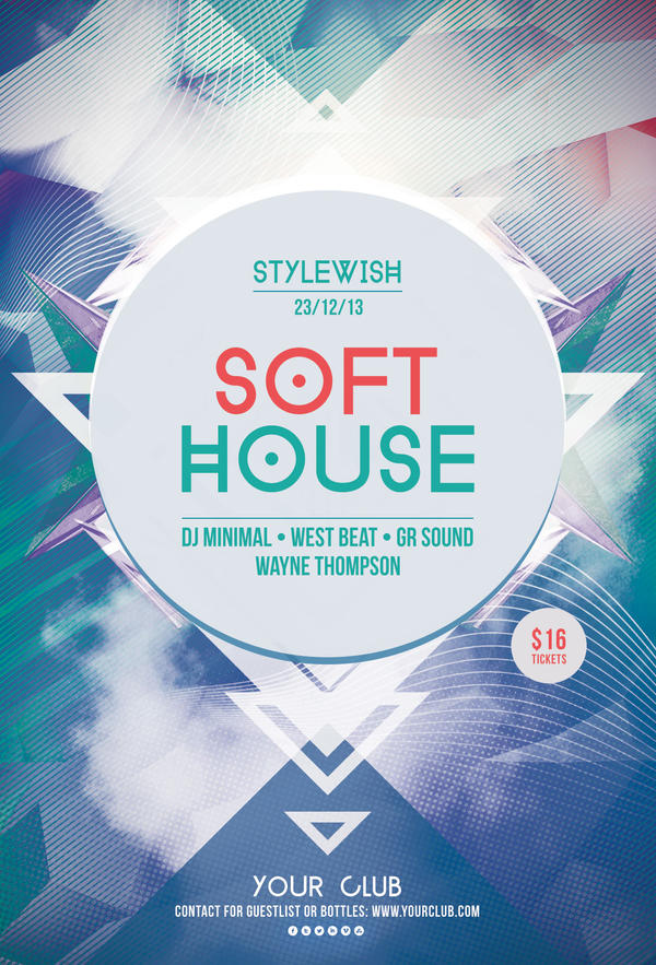 Soft House Flyer