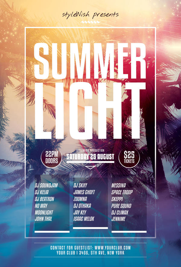 Summer Light Flyer