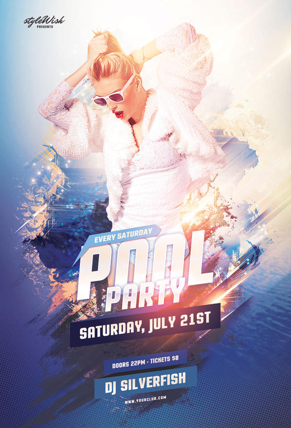 Pool Party Flyer