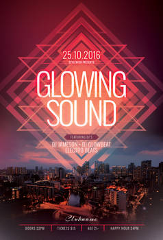 Glowing Sound Flyer