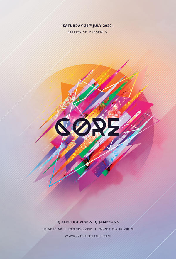 Core Flyer by styleWish on DeviantArt