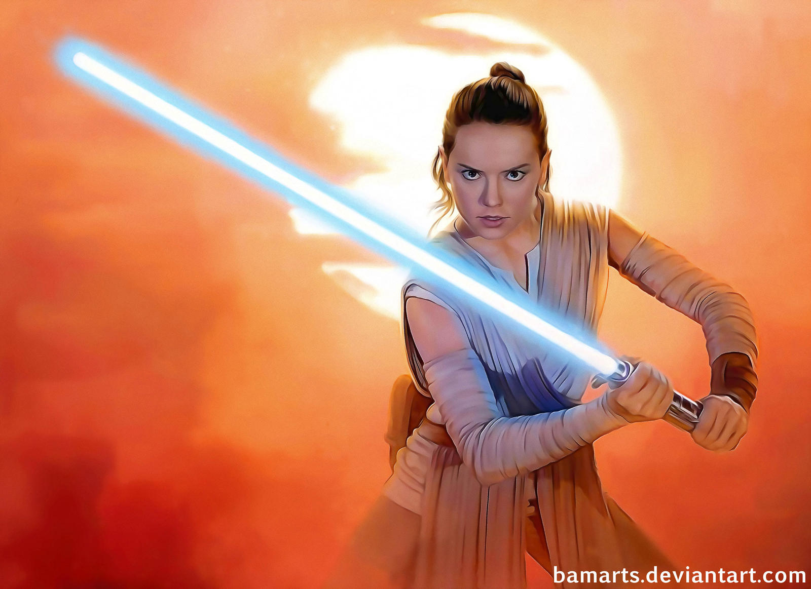 Force Awakens Rey Vision Rey: The Force Awakens by Bamarts on DeviantArt