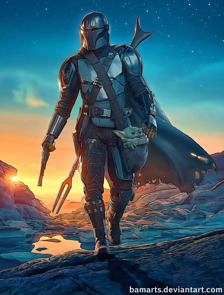 The Mandalorian Returns by Bamarts on DeviantArt