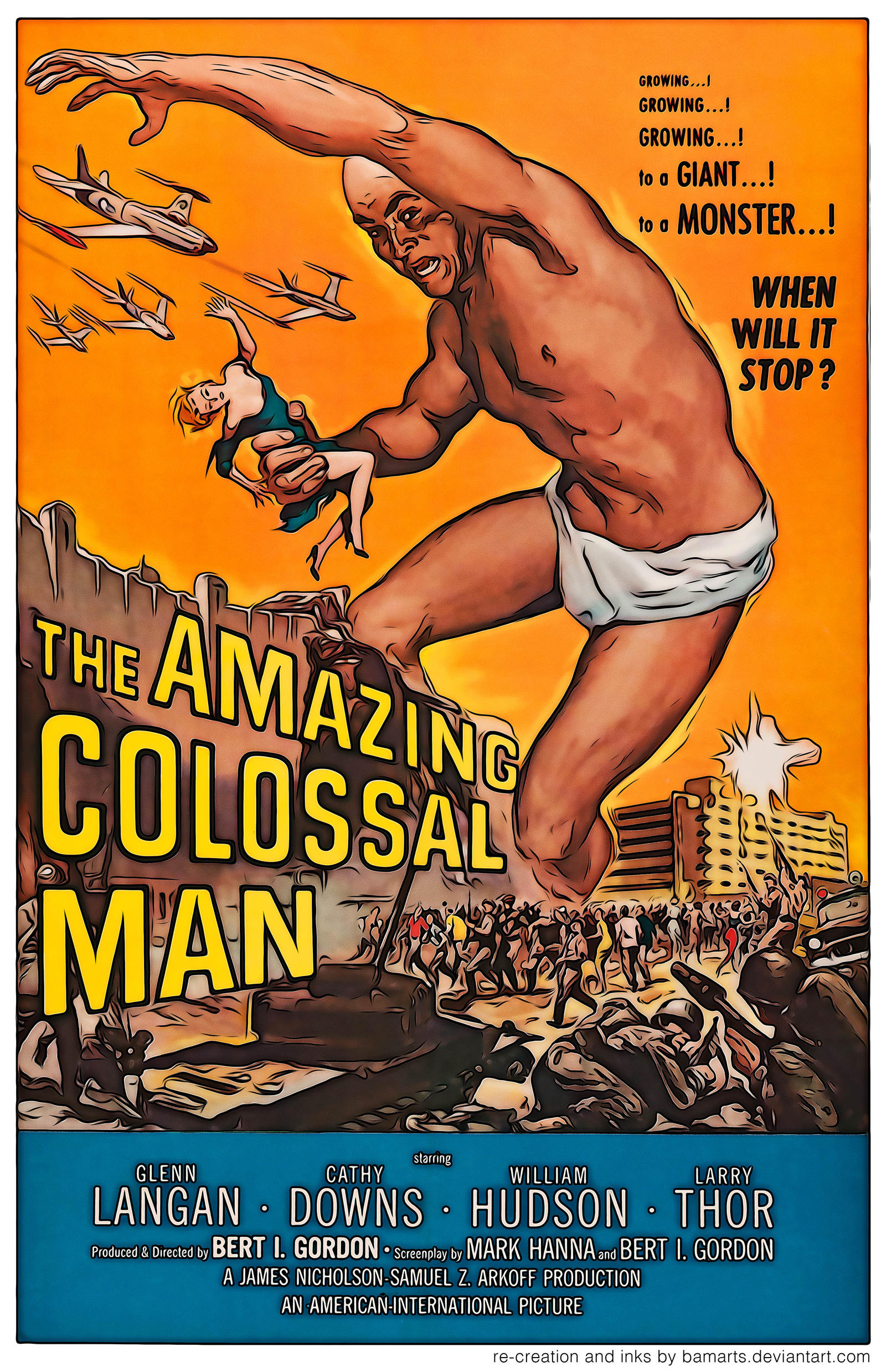 Colossus Man The Amazing Colossal Man by Bamarts on DeviantArt