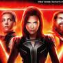 Black Widow Scarlett Johansson (detail)