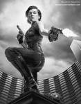 Milla Jojovich: Resident Evil by Bamarts