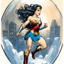 Wonder Woman Snow Globe