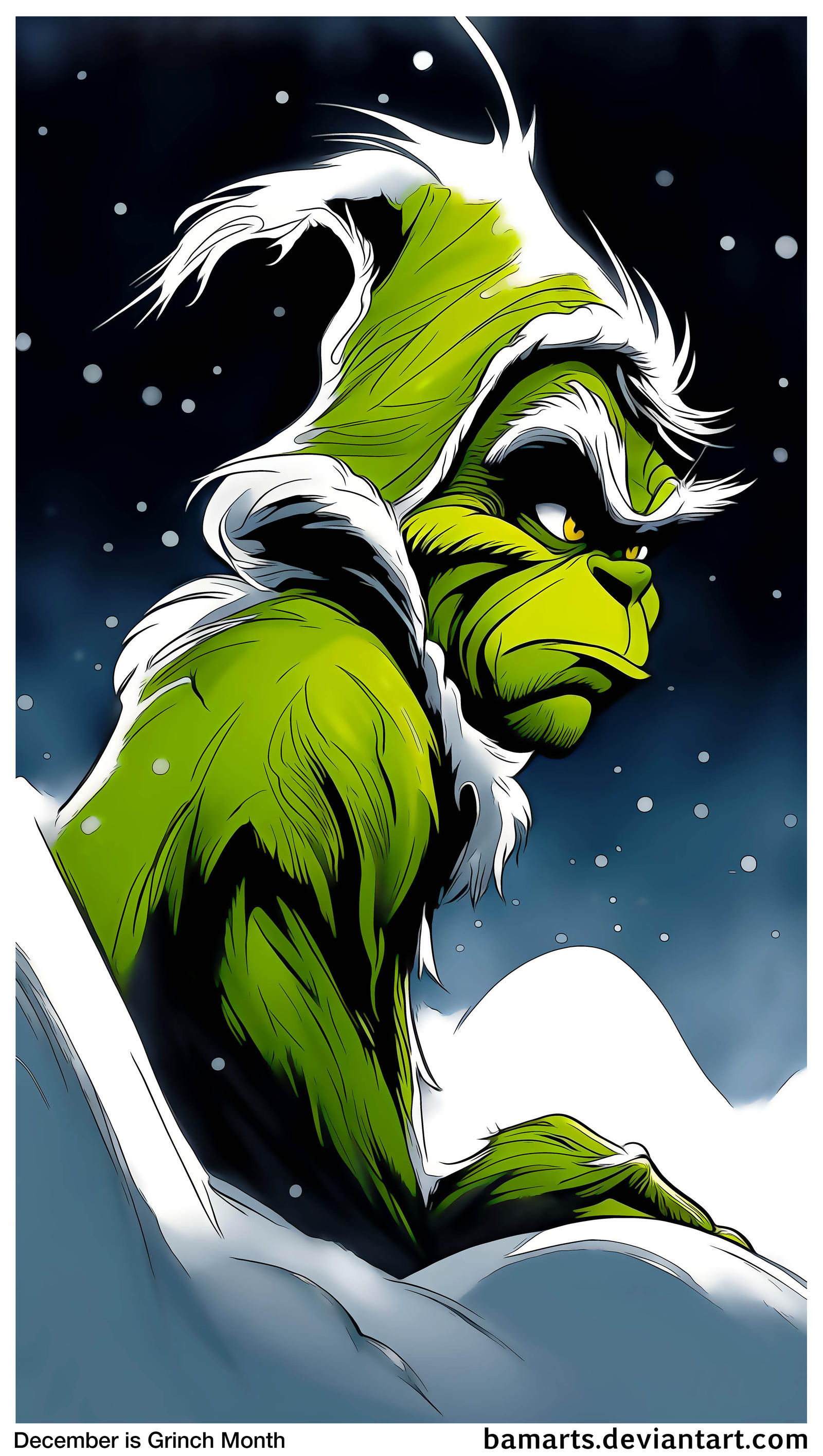 The Grinch by Bamarts on DeviantArt