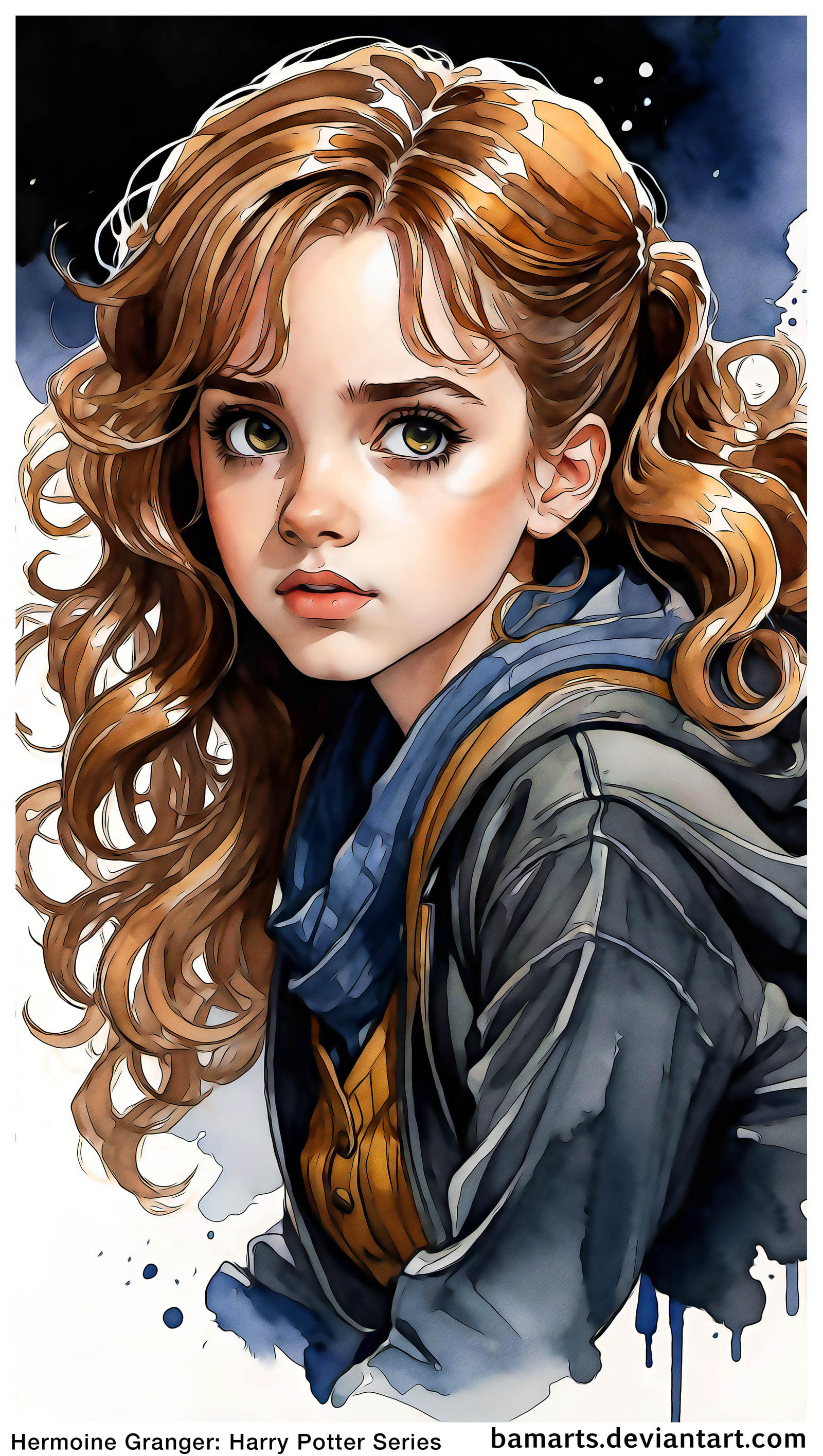 Hermione Granger: Harry Potter Series by Bamarts on DeviantArt
