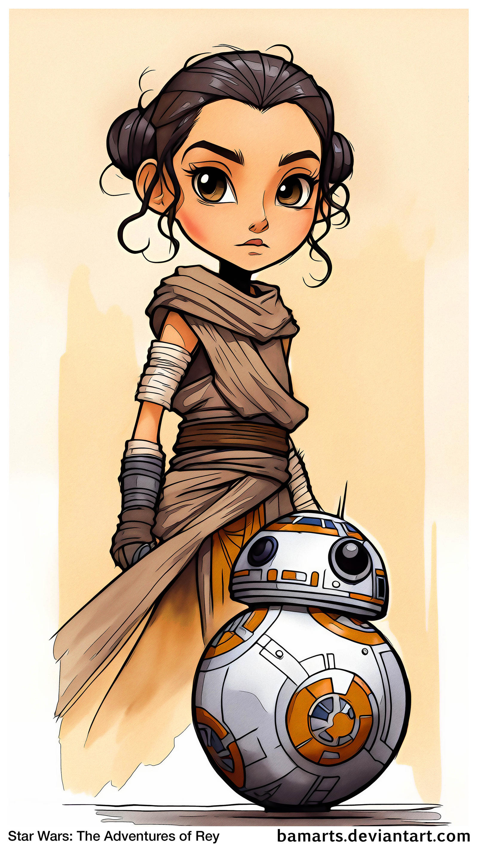 Star Wars: The Adventures of Rey by Bamarts on DeviantArt