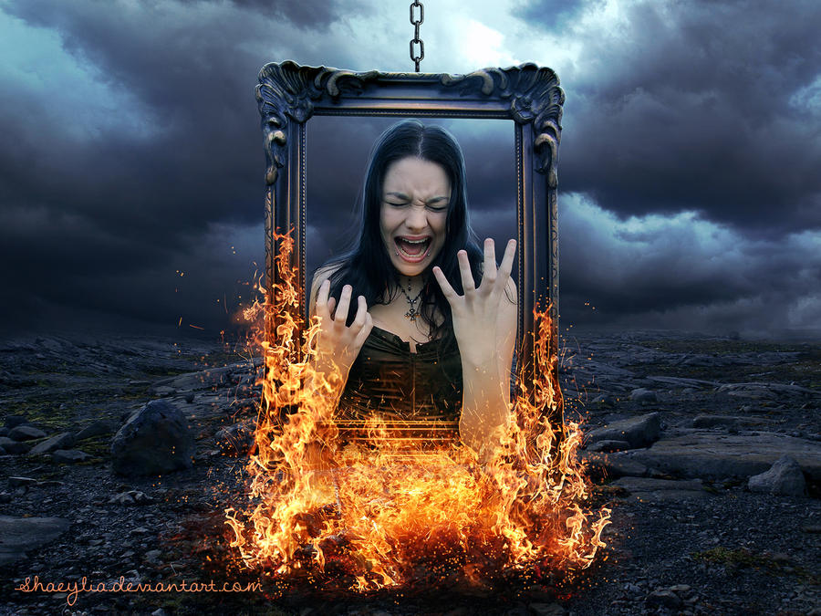 Caught in flames by shaeylia