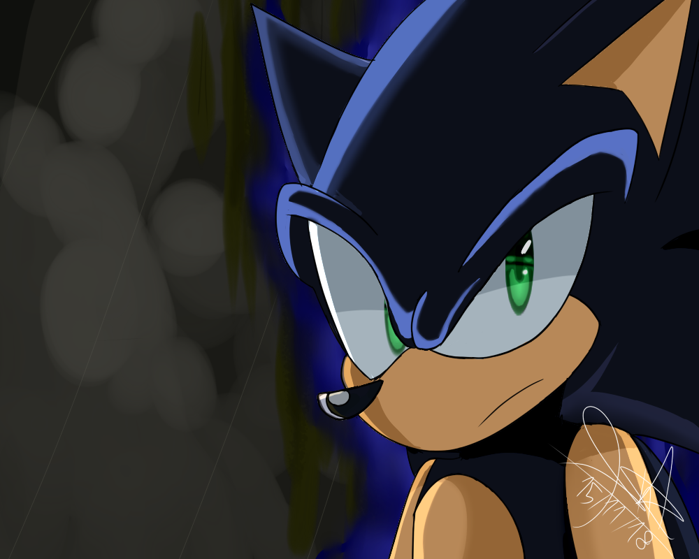 Sonic x remake dark sonic by alissVamphog1823 on DeviantArt