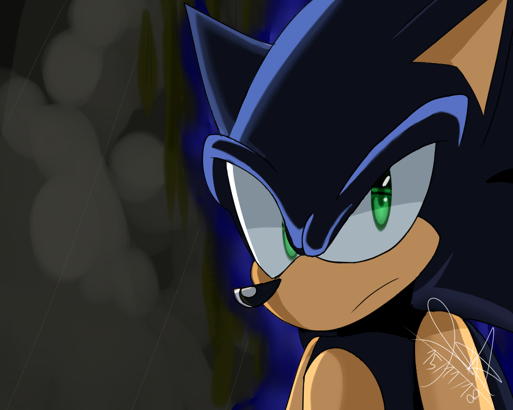 Sonic X Dark Sonic Redraw by NicktoonsAnimes on DeviantArt