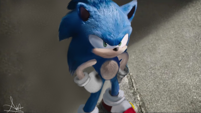 Sonic the Hedgehog (Movie) (1) - PNG by Captain-Kingsman16 on DeviantArt