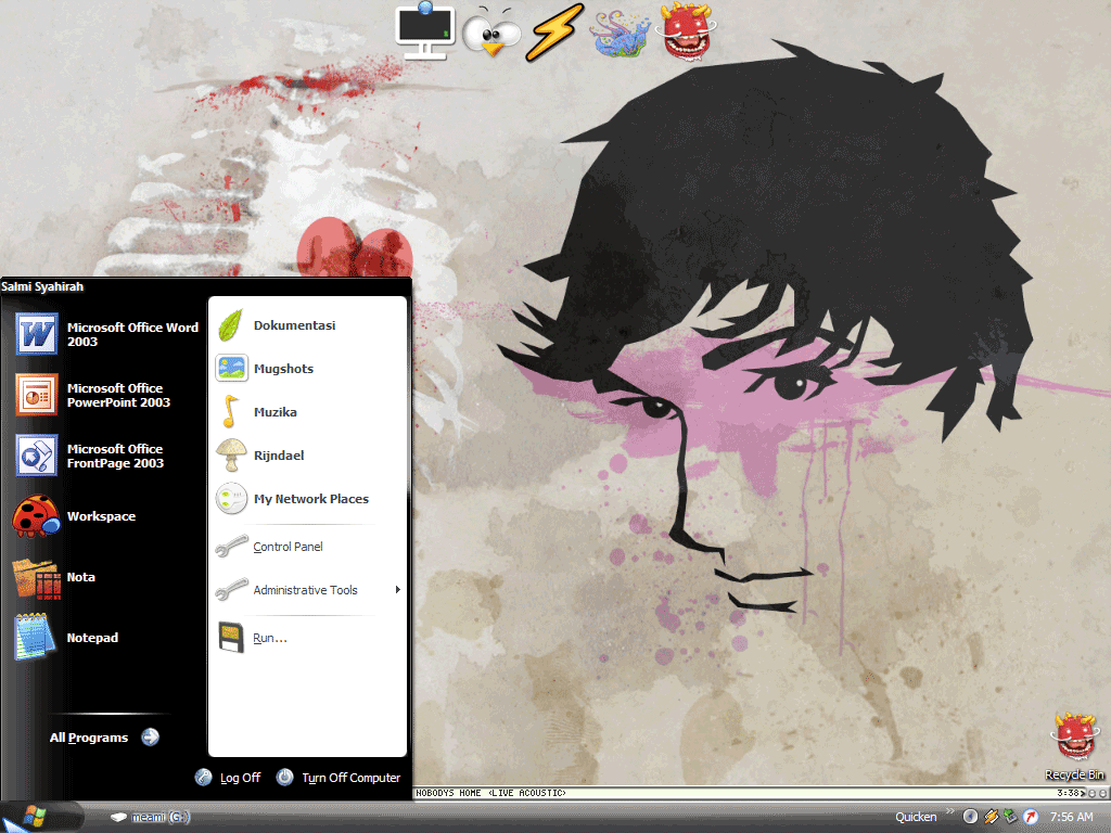 my desktop