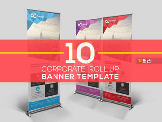 10 Roll Up Banner Template