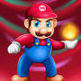 Mario digital painting