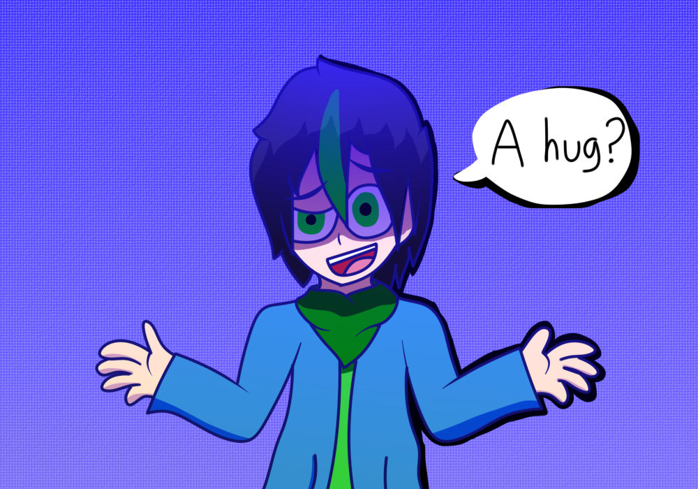 Hug Rebuffed A Hug Remake by infrawash on DeviantArt