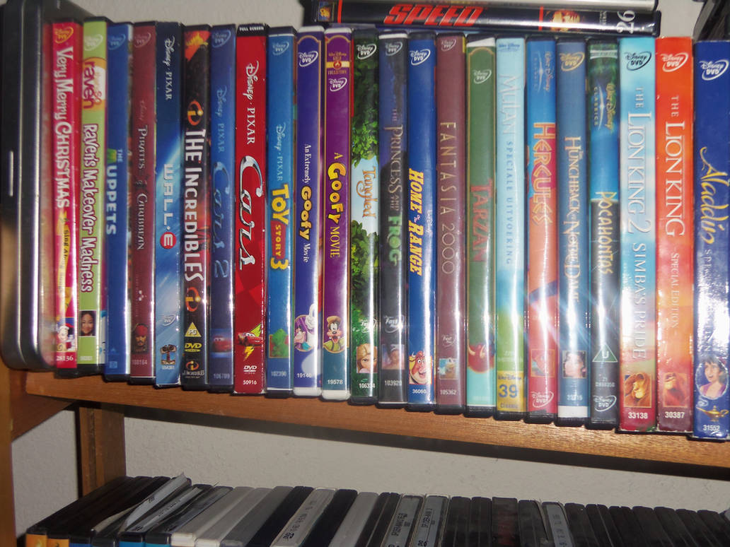 DISNEY DVD COLLECTION SO FAR 2/3 by bvw1979 on DeviantArt