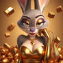 Golden Judy Hopps Flirts With You 4