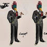 Malloy Blanchere character design study