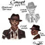 Concept art of Samuel Briggs