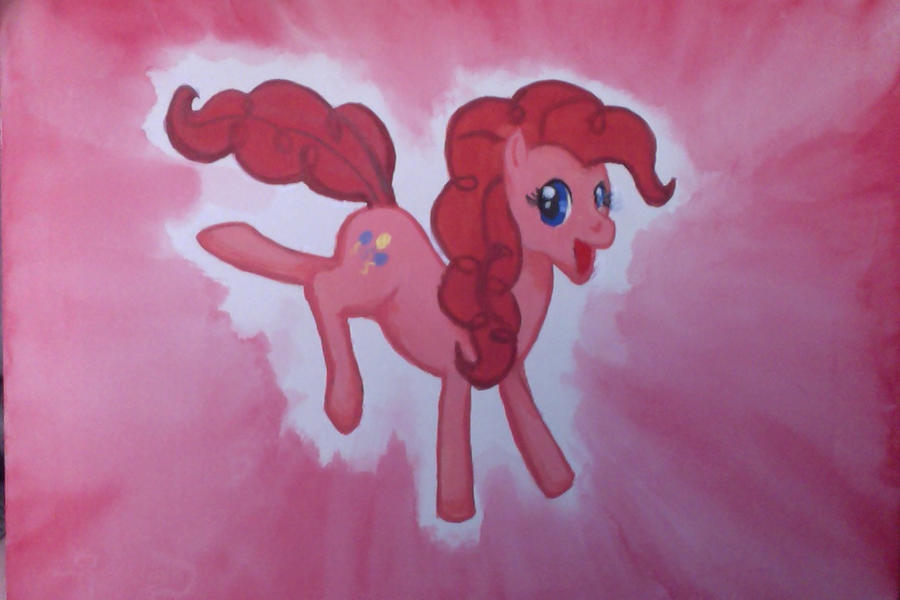 Pinkie Pie painting