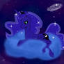 Princess Luna in the Sky