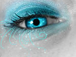 Aquamarine Eye by seledrian