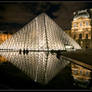 Louvre at night II.