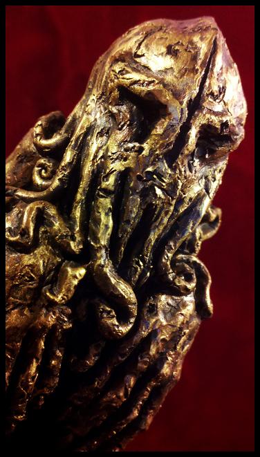 Iron Age Cthulhu Idol - detail