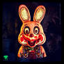 Robbie the Rabbit Slasher Magnet