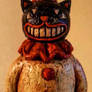 Halloween Cat Clown Figurine