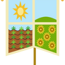 Flag Of Dirtville - Earth