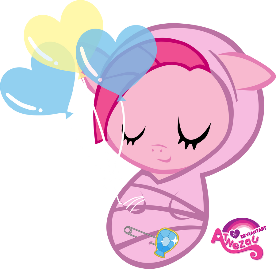 Newborn Pinkamina Pie Asleep