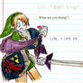 Link and Meta Knight