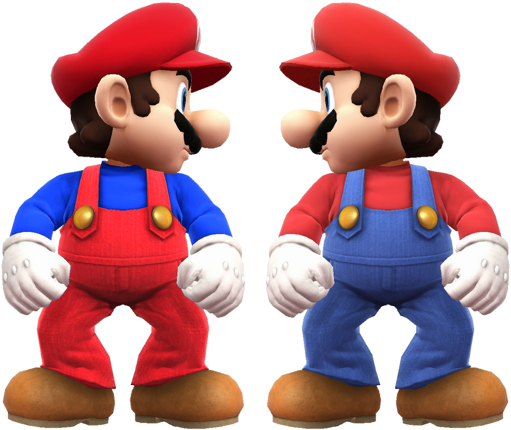 Retro Mario and Next-Gen Mario by Banjo2015 on DeviantArt