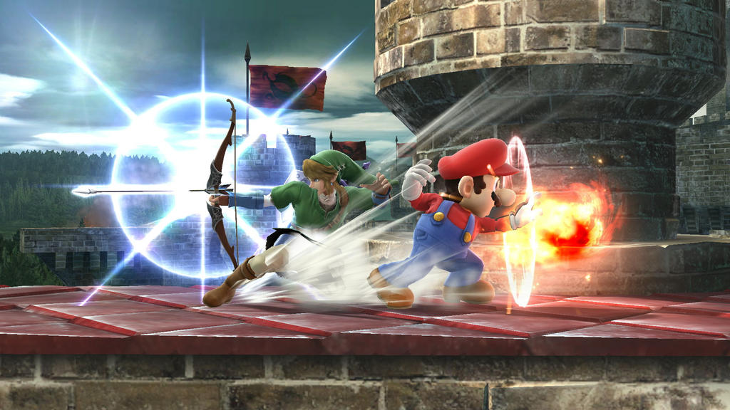 Mario and Link by Banjo2015 on DeviantArt