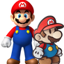 Mario 3D and Paper Mario