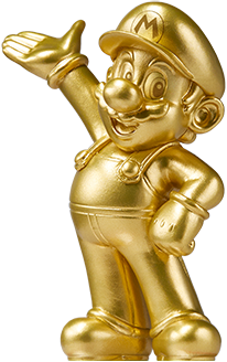 Gold best sale mario amiibo