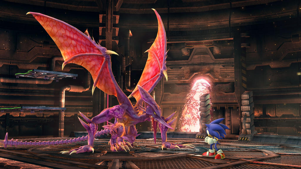 Sans Vs Ridley Sonic VS Ridley 2 by Banjo2015 on DeviantArt