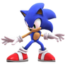 Sonic Snowboard pose