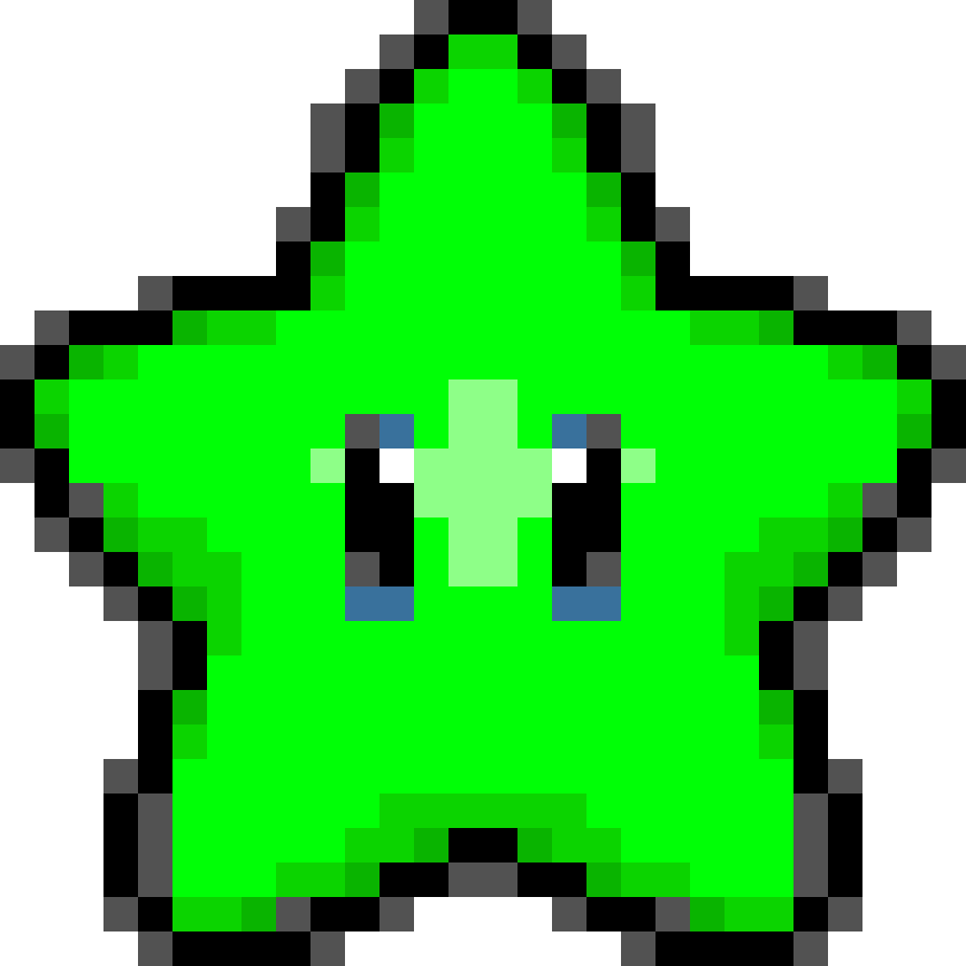 Destiny star green sprite