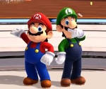 Mario and Luigi (Sotchi 2014)