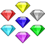 Chaos Emralds (Master Emerald version)