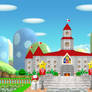 Peach's Castle amazing outside 2