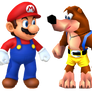 Mario and Banjo