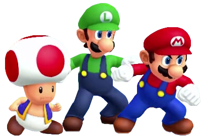 Mario, Luigi and Toad (MP10) by Banjo2015 on DeviantArt